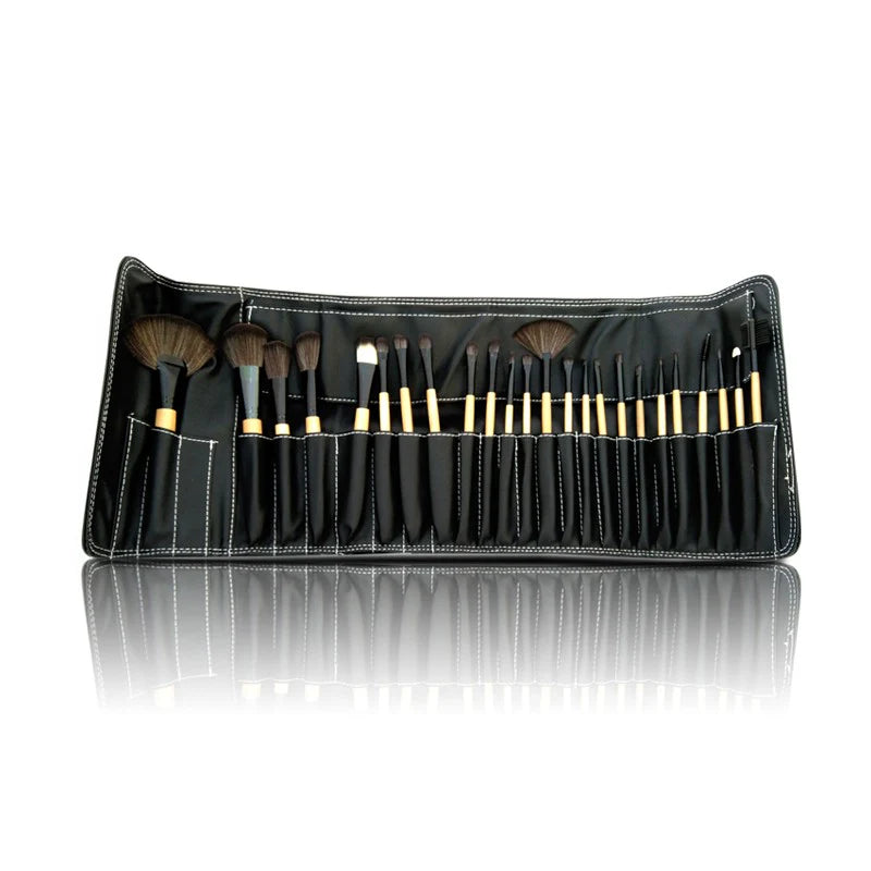 24 Pcs Pro Makeup Brush Set with Pouch