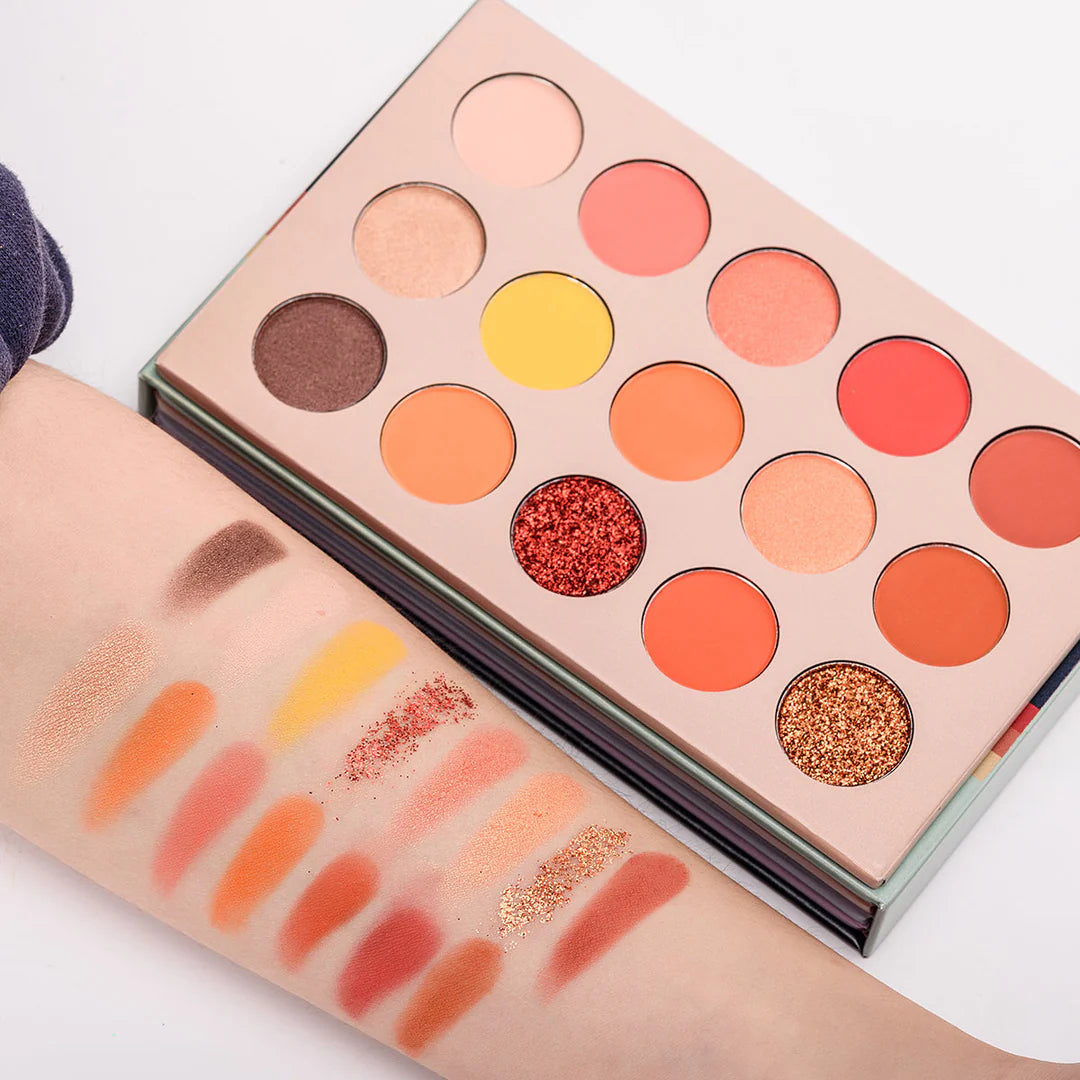 π¨ BEAUTY GLAZED COLOR BOARD: The 60-Shade Professional Eyeshadow Palette π