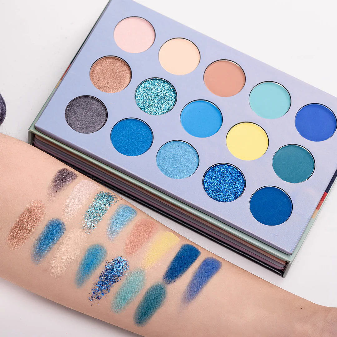 π¨ BEAUTY GLAZED COLOR BOARD: The 60-Shade Professional Eyeshadow Palette π