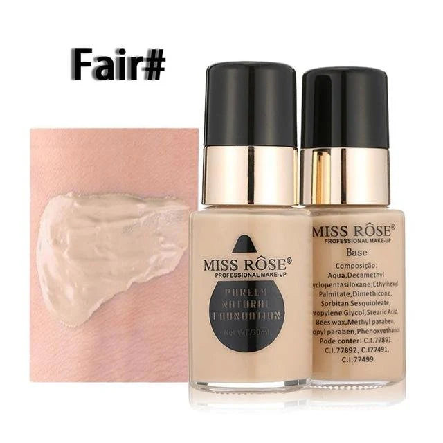 MISS ROSE Purely Natural Liquid Foundation