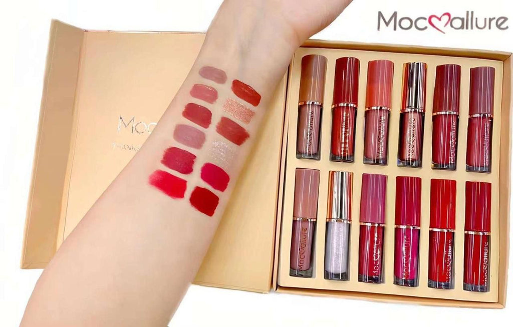 MOCALLURE 12pc Matte Lip Kit – Original Imported