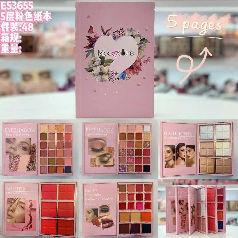 Mocallure 5-Page Book Palette