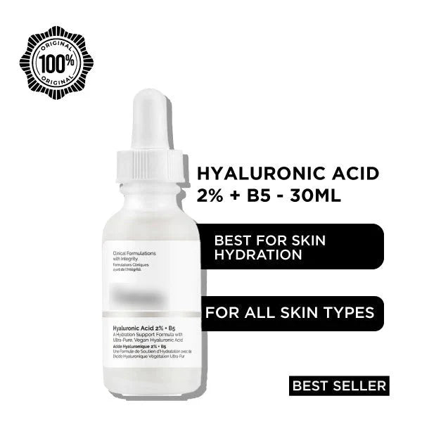 The Ordinary Hyaluronic Acid 2% + B5 + Ceramides | 100% Original