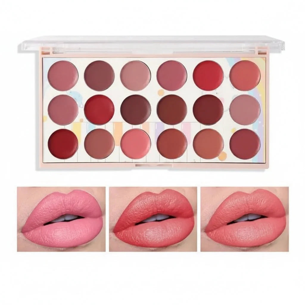 Mocallure 18 Color Lipstick Palette